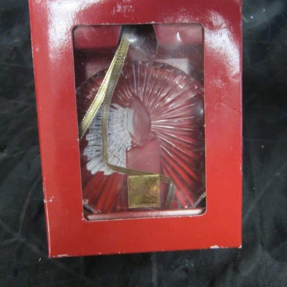 VTG SET OF 3 CRYSTAL ORNAMENTS 80-90'S ERA - Picture 5 of 10